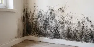 black mold after water damage Chesterfield, MO